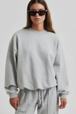 Sale Abadell collegehousut, grey melange Farkut Ja Housut|Uutuudet