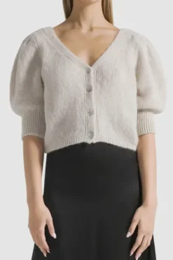 Outlet - Manda neuletakki alpakkaa, beige Neuleet Ja Neuletakit|Uutuudet