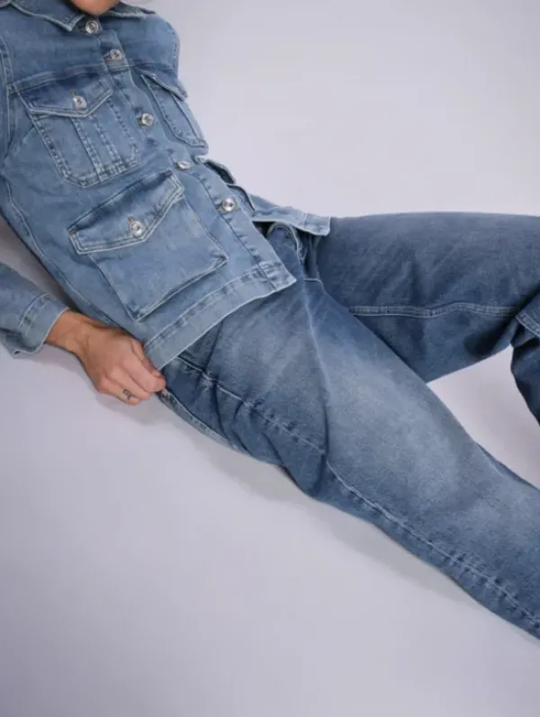 Anetta farkkutakki, blue Ulkotakit Ja -Liivit|Uutuudet