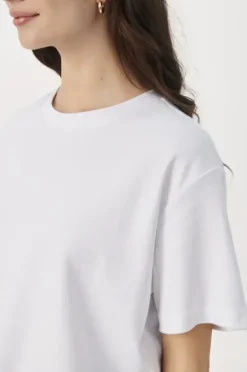 Anne t-paita, bright white Paidat Ja Topit|Uutuudet