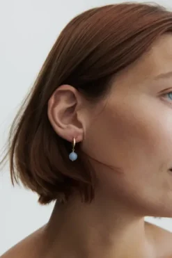 Hot Blue Sky korvakorut, hopea Korvakorut