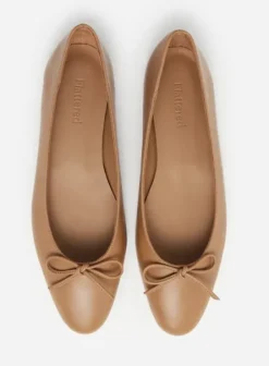 Sale Bodil ballerinat nahkaa, cognac Korkokengät Ja Ballerinat