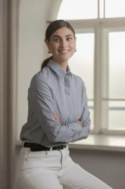 Discount Cami kauluspaita luomupuuvillaa, dark navy Paidat Ja Topit|Uutuudet