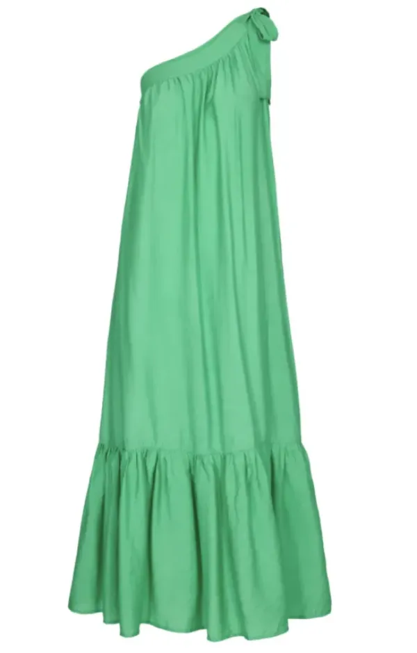 Online - CallumCC Asym Dress, vibrant green Mekot Ja Hameet