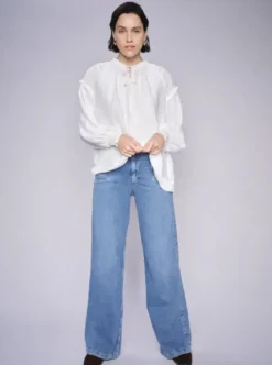 Colette Lyon Jeans, mid blue long Farkut Ja Housut|Uutuudet