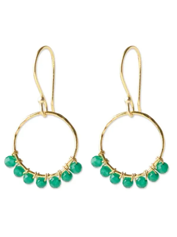 Online Compassion Aventurine Gold korvakorut Korvakorut