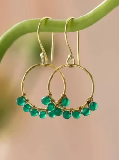 Online Compassion Aventurine Gold korvakorut Korvakorut