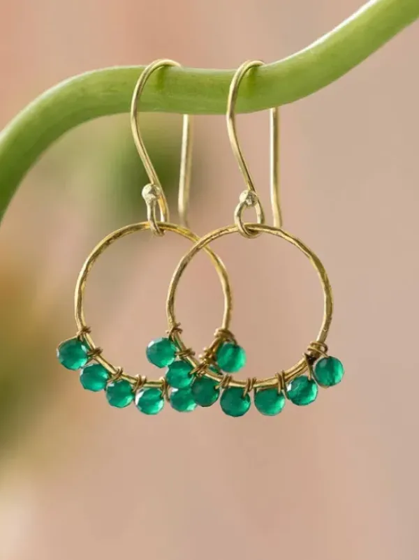 Online Compassion Aventurine Gold korvakorut Korvakorut