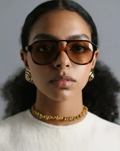 New Corlin - Gelo aurinkolasit, tortoise - cinnamon Aurinkolasit