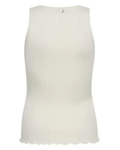 Online Elaine silkkitoppi, ecru Paidat Ja Topit|Uutuudet