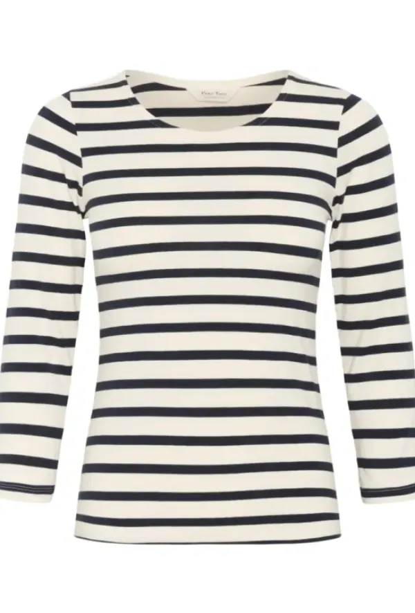 Sale Emel t-paita, navy and white stripe Paidat Ja Topit|Uutuudet