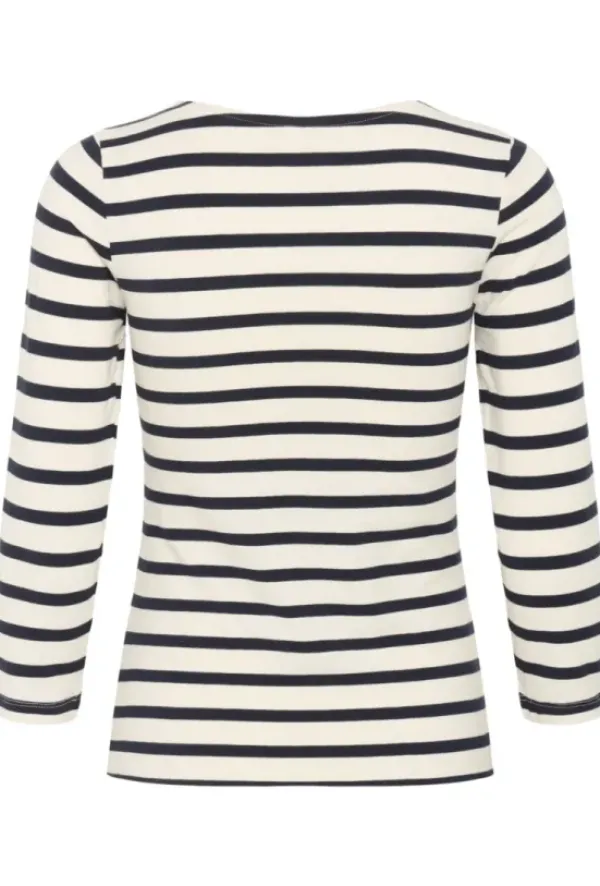 Sale Emel t-paita, navy and white stripe Paidat Ja Topit|Uutuudet