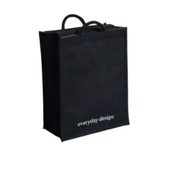 Best - Helsinki juuttikassi, musta Säilytys