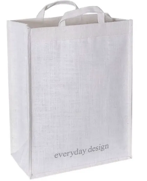 New - Helsinki juuttikassi, luonnonvalkoinen Säilytys