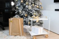 Outlet - Helsinki teline, valkoinen Säilytys