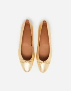 - Bodil kultaballerinat Korkokengät Ja Ballerinat