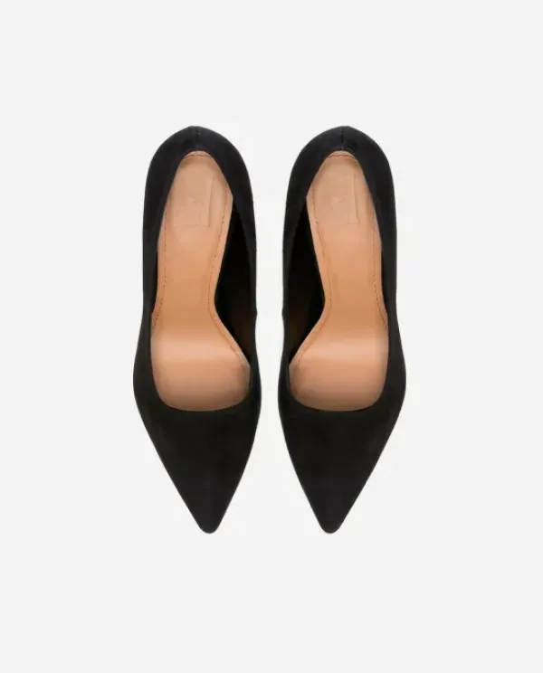 Sale - Charlie Suede korkkarit, musta Korkokengät Ja Ballerinat