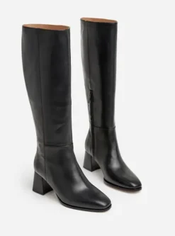 Clearance - Colette nahkasaappaat, musta Saappaat Ja Nilkkurit|Janinan Suosikit