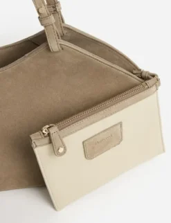 Hot - Dilba Mini Tote Bag Suede Sand Laukut