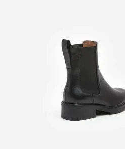 - Franca nilkkurit nahkaa, musta Saappaat Ja Nilkkurit