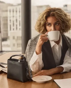 Online - Hedda mini handbag, black Laukut