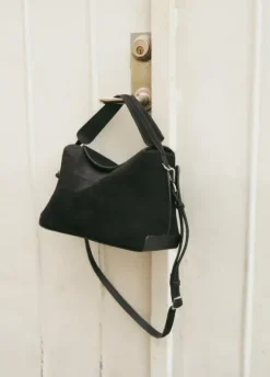 New - Helia handbag, suede black Laukut