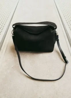 New - Helia handbag, suede black Laukut