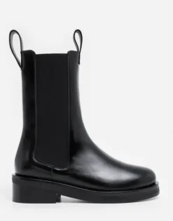 Online - Liana nahkanilkkurit, musta Saappaat Ja Nilkkurit