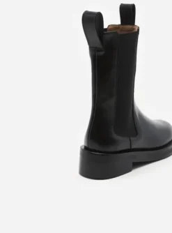 Online - Liana nahkanilkkurit, musta Saappaat Ja Nilkkurit