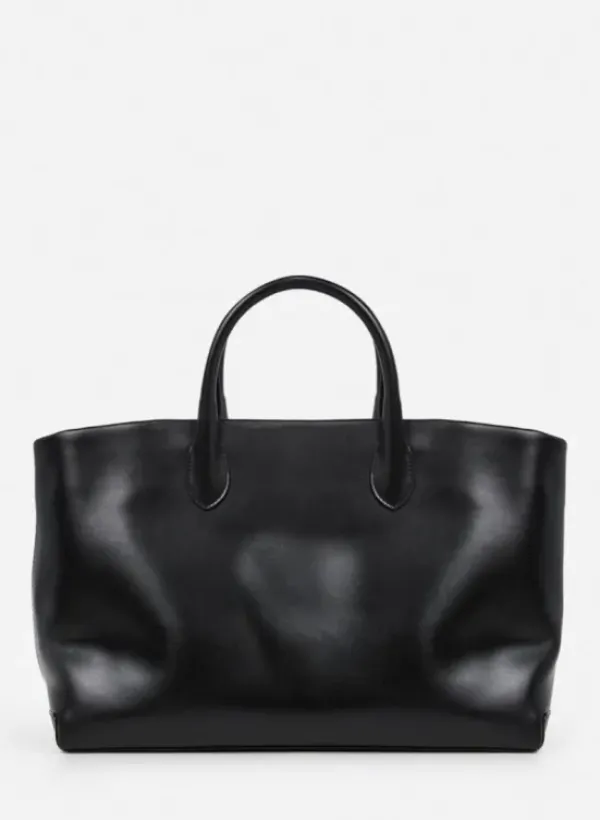 Discount - Lola tote bag leather, black Laukut