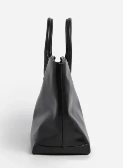 Discount - Lola tote bag leather, black Laukut
