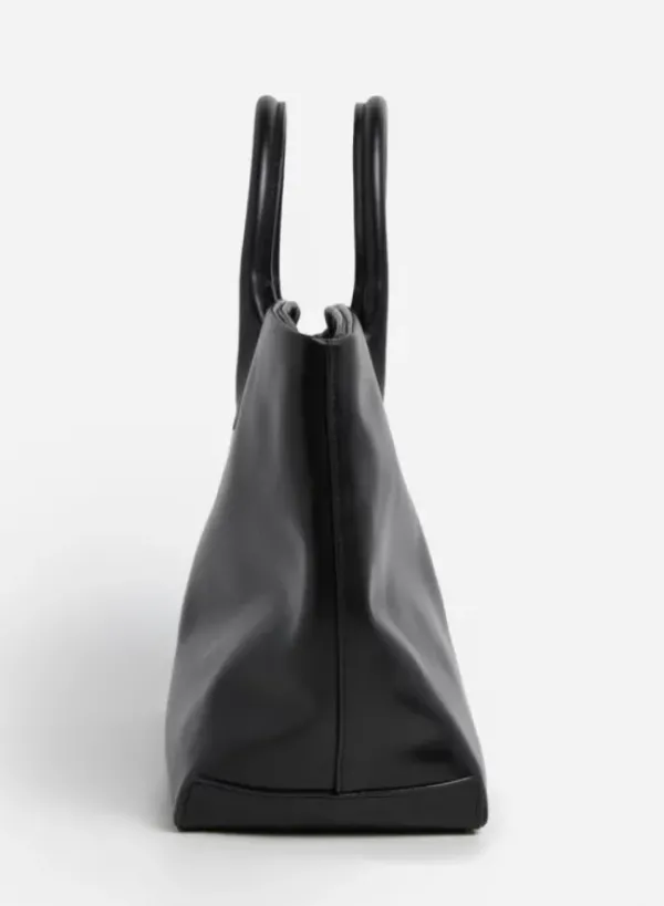 Discount - Lola tote bag leather, black Laukut