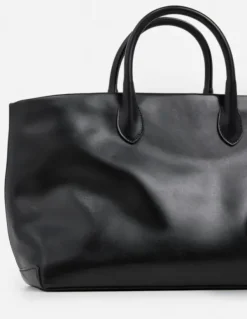 Discount - Lola tote bag leather, black Laukut