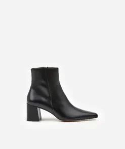 Sale - Riley nilkkurit nahkaa, musta Saappaat Ja Nilkkurit