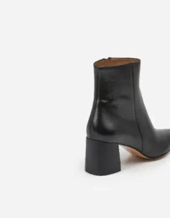 Sale - Riley nilkkurit nahkaa, musta Saappaat Ja Nilkkurit