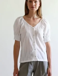 Clearance Gauhar - Elsa pusero, valkoinen Paidat Ja Topit