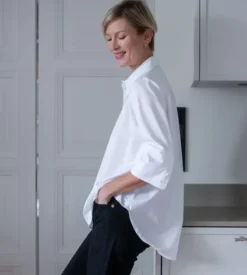 Best Gauhar - klassinen paitapusero, valkoinen Paidat Ja Topit