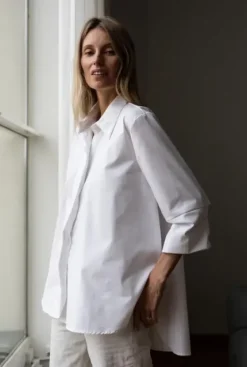 Best Gauhar - klassinen paitapusero, valkoinen Paidat Ja Topit