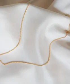 Best Gauhar - Rolo kaulaketju 45cm, kulta Gauhar Helsinki