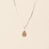 Discount Gauhar - Smoky Quartz Drop riipus, hopea Gauhar Helsinki