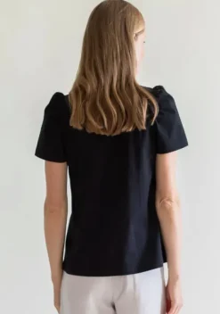 Online Gauhar - t-paita puff hihat musta Paidat Ja Topit