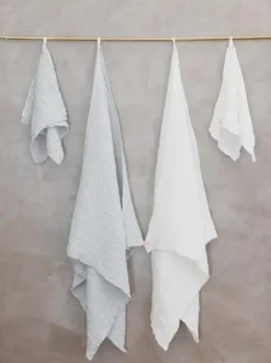 Best Gauhar - vohvelikäsipyyhe, valkoinen Kylpyhuonetekstiilit