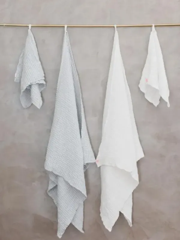 Best Gauhar - vohvelikäsipyyhe, valkoinen Kylpyhuonetekstiilit