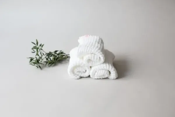 Best Gauhar - vohvelikäsipyyhe, valkoinen Kylpyhuonetekstiilit