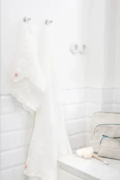 Online Gauhar - vohvelipyyhe, valkoinen Jooga|Kylpyhuonetekstiilit