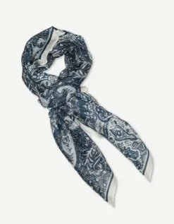 - Joory huivi, denim print Huivit Ja Kaulurit