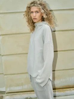 Online Hallie neulehuppari, feather grey Paidat Ja Topit|Uutuudet