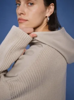 Online Hallie neulehuppari, feather grey Paidat Ja Topit|Uutuudet