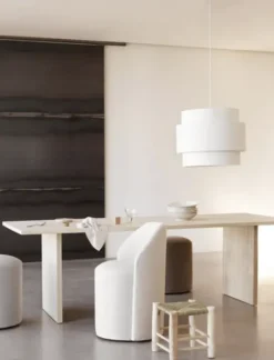 Outlet Hanglin pellavavarjostin XL 60x48, ecru Valaisimet