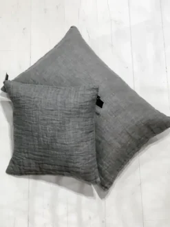 Online - Hannelin pellavatyynynpäällinen, tummanharmaa Sisustustyynyt|Sisustustyynyt